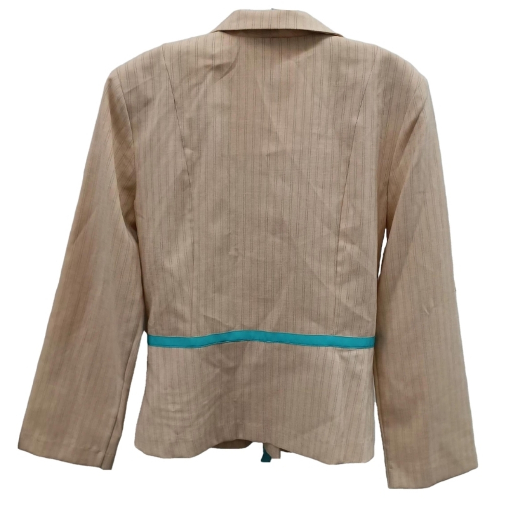 NWT Blue Stripes On Cream Courtenay Blazer - Picture 2 of 4